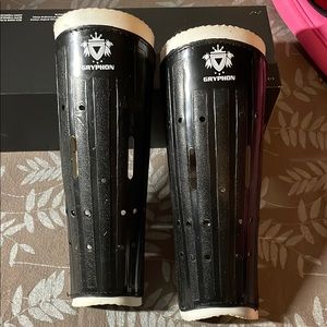 Gryphon Black Shin Guards